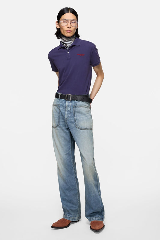 Denim trousers - regular fit - Mid Blue