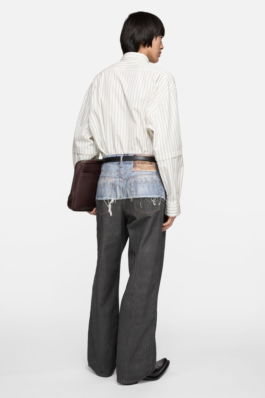trompe-l’œil jeans - 1981 - Blue/black