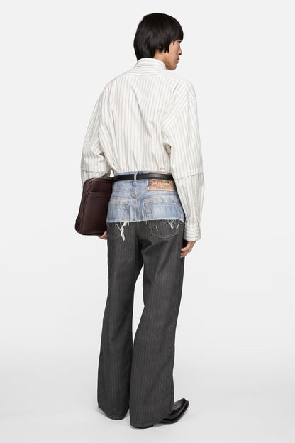 trompe-l’œil jeans - 1981 - Blue/black