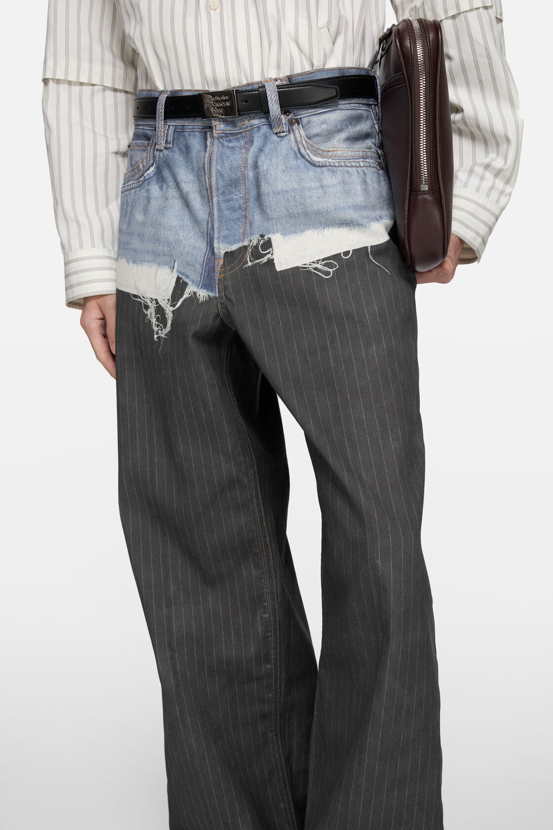 trompe-l’œil jeans - 1981 - Blue/black