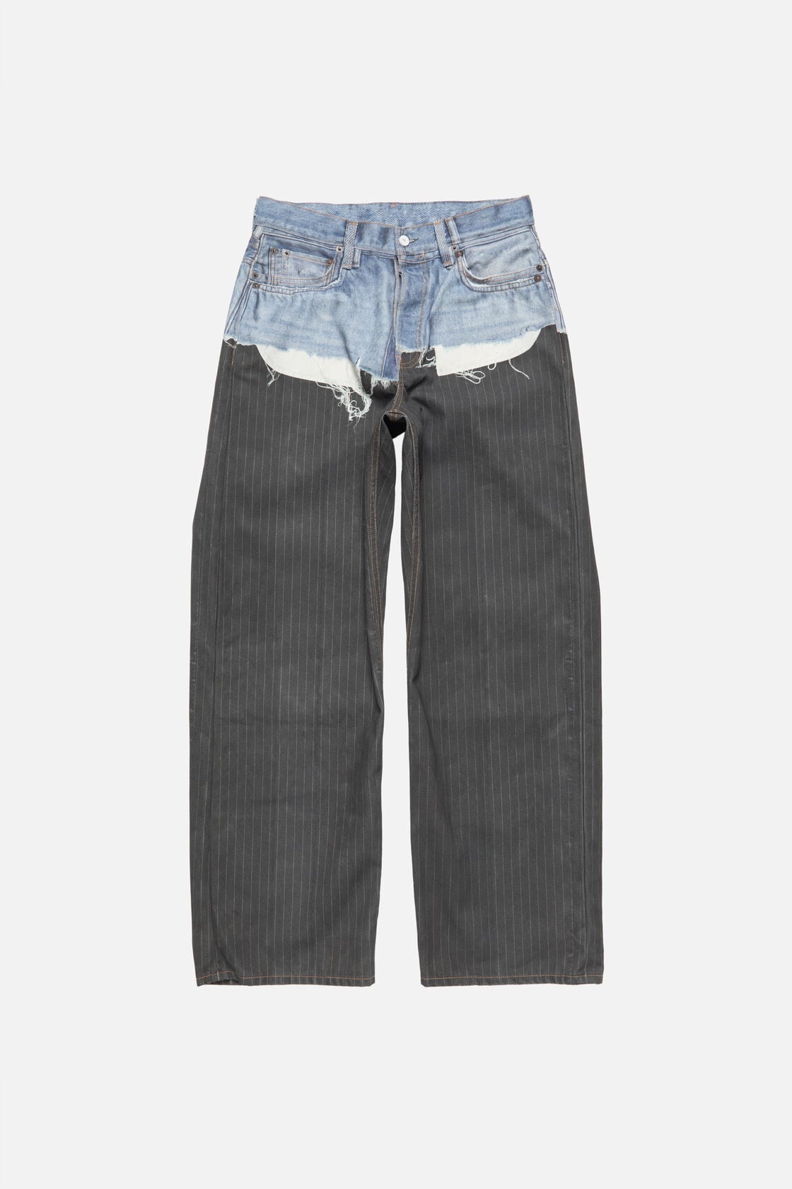 trompe-l’œil jeans - 1981 - Blue/black