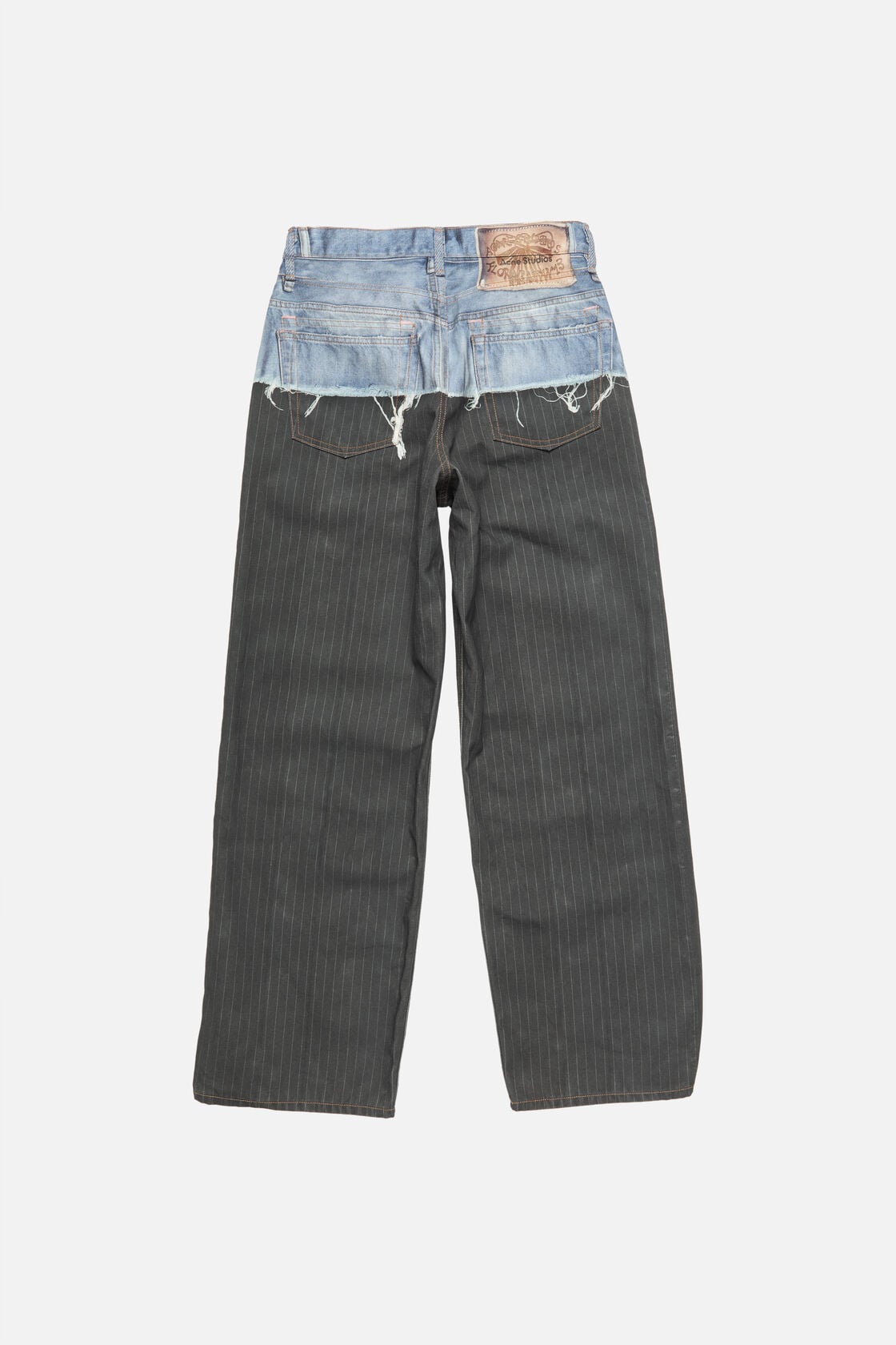 trompe-l’œil jeans - 1981 - Blue/black