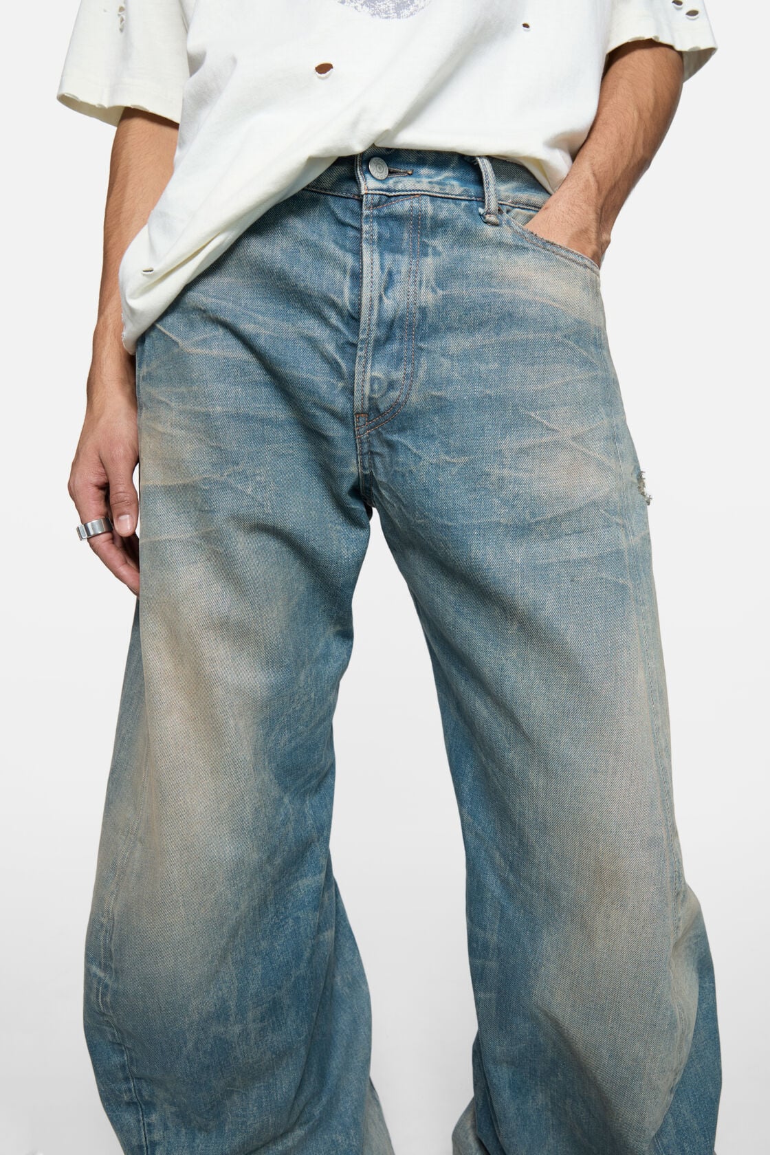 Loose fit jeans - 2006M - Mid blue