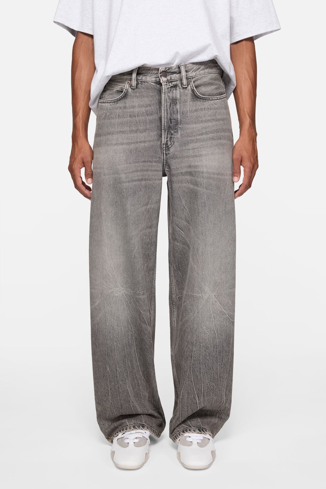 Loose fit jeans - 1981 - Washed Black