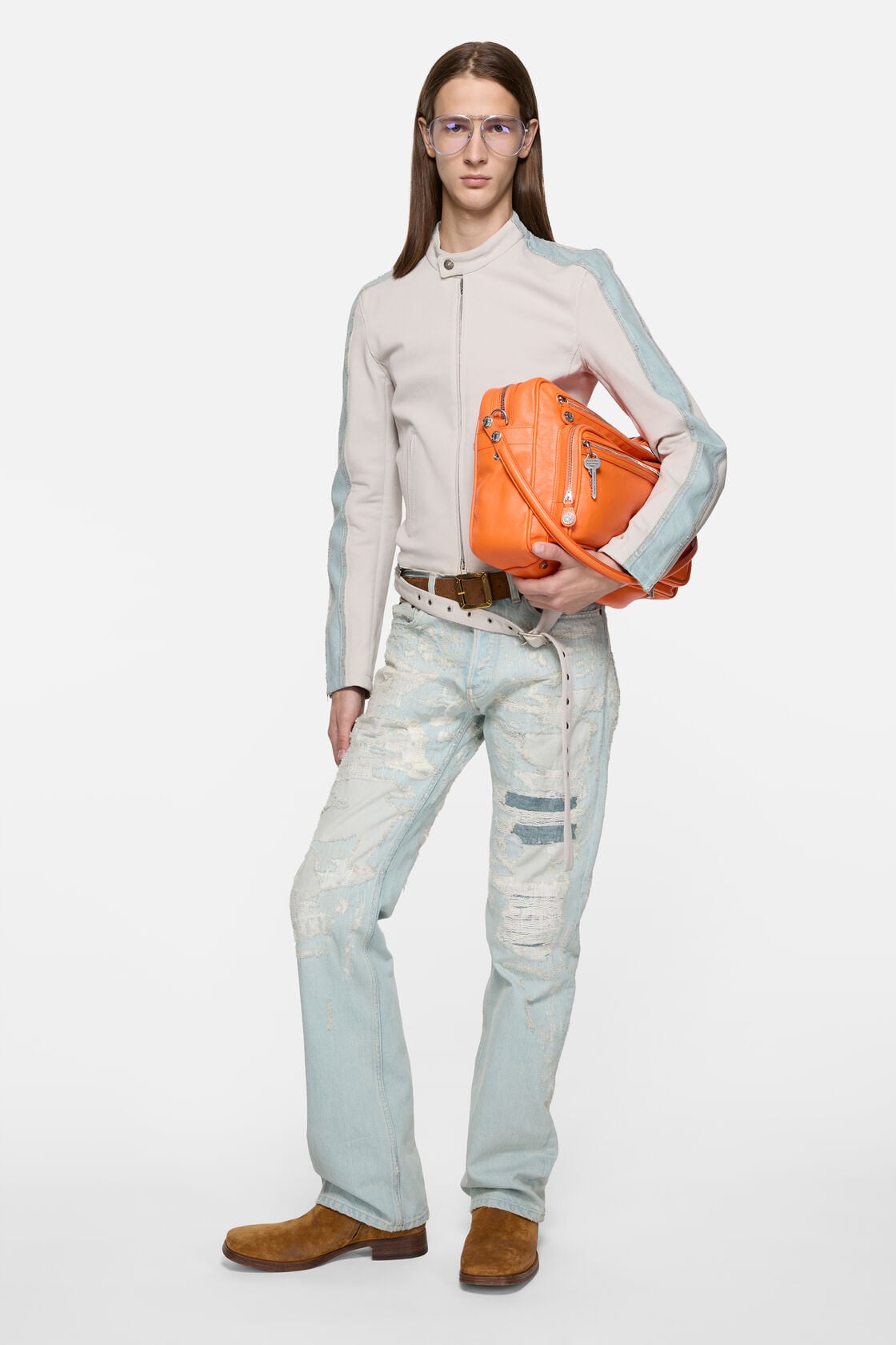 Mended jeans - 2010M - Light blue