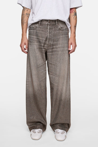 Loose rhinestone jeans – 1981 - Washed Black