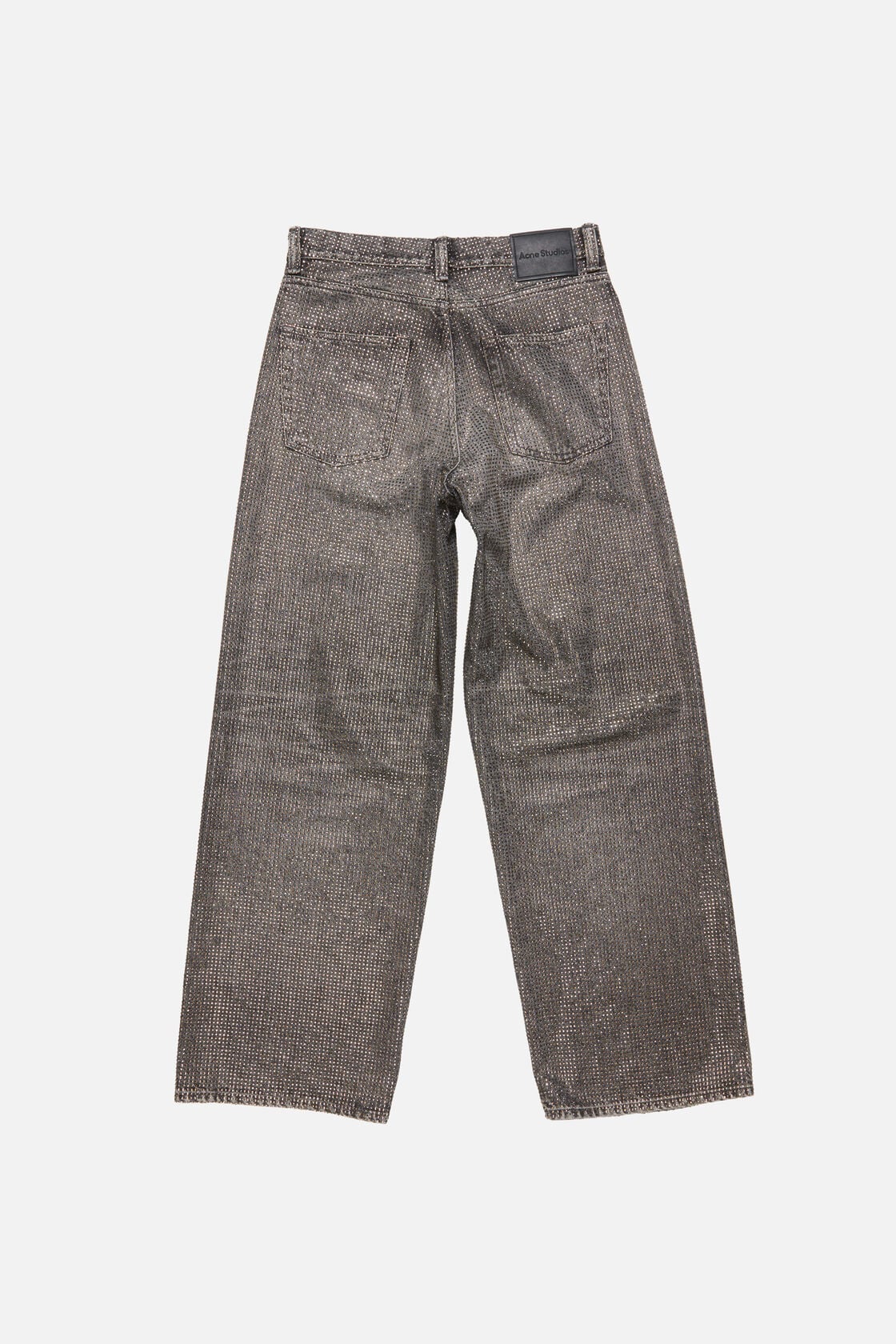 Loose rhinestone jeans – 1981 - Washed Black