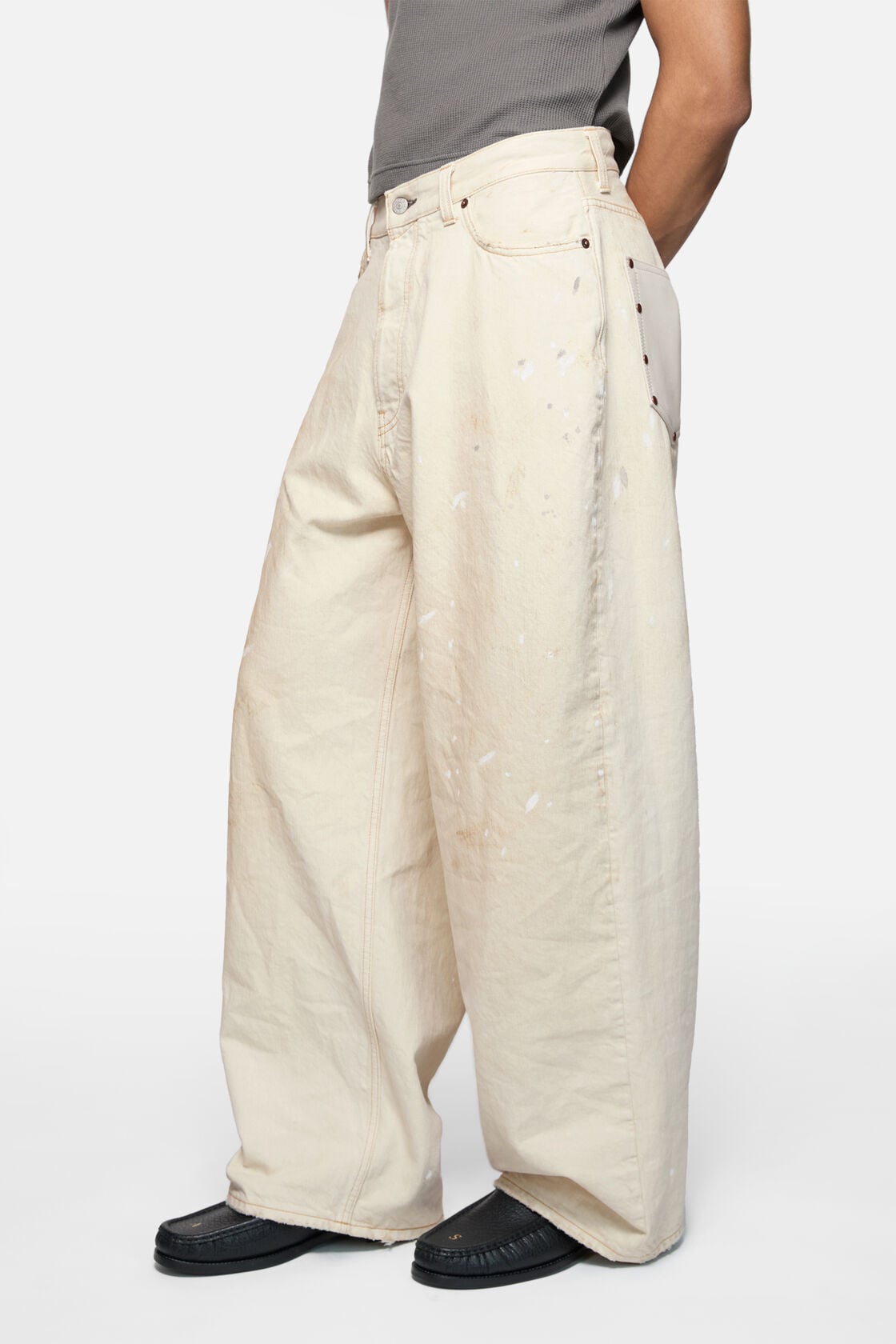 Loose fit jeans - 2023 - White