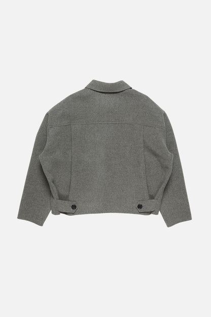 Cashmere blend jacket - Vintage grey melange