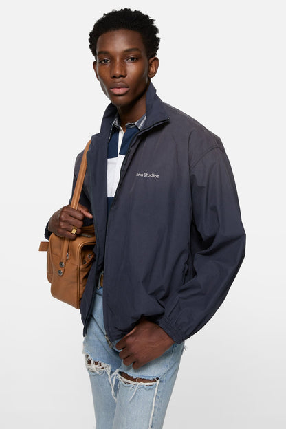 Washed logo jacket - Navy