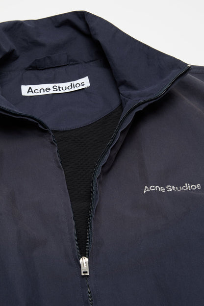 Washed logo jacket - Navy