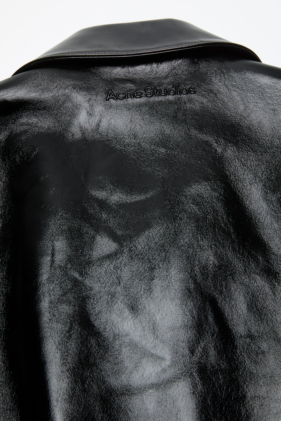 Leather biker jacket - Black