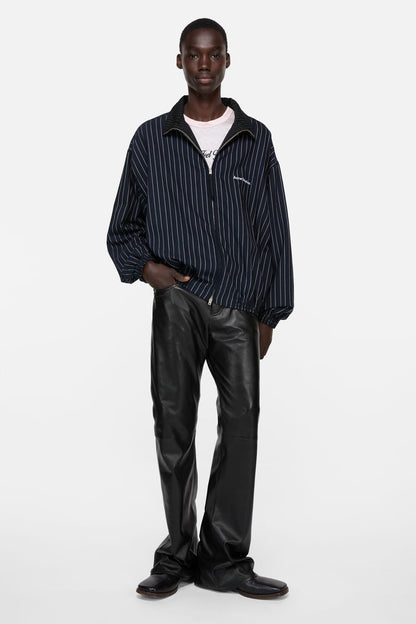 Pinstripe jacket - Navy/white