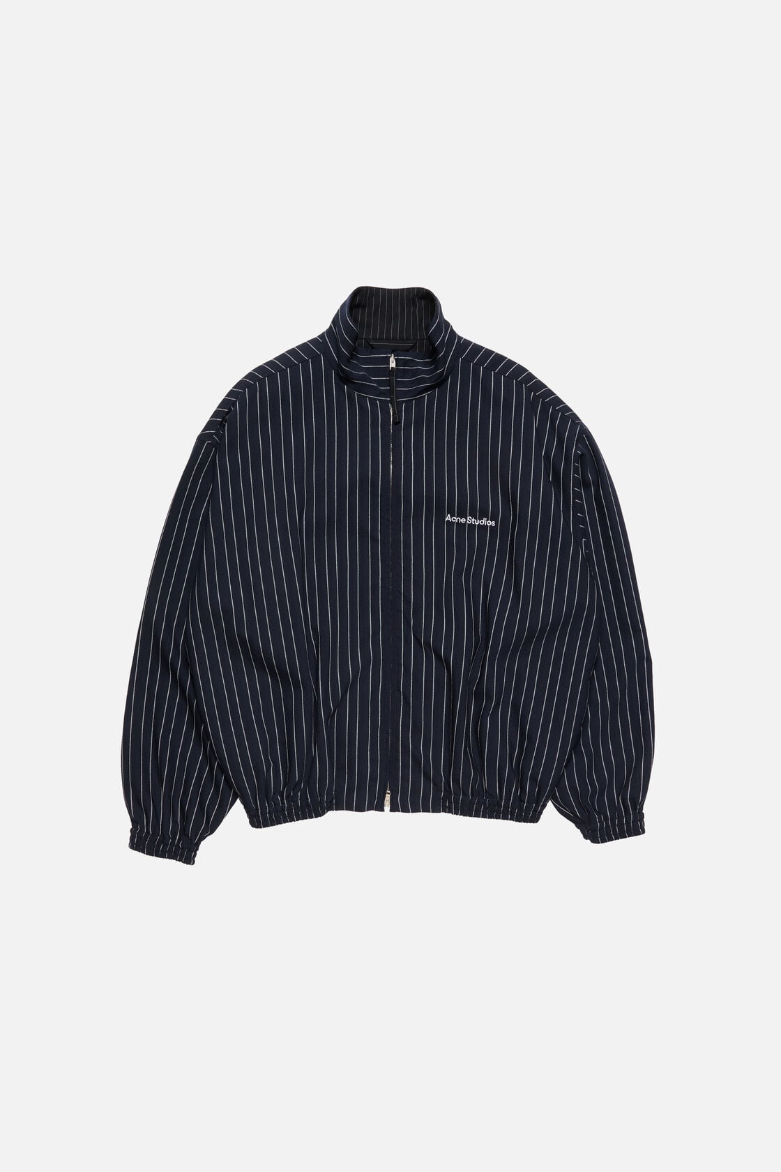 Pinstripe jacket - Navy/white