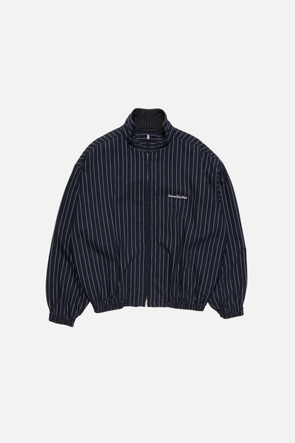 Pinstripe jacket - Navy/white