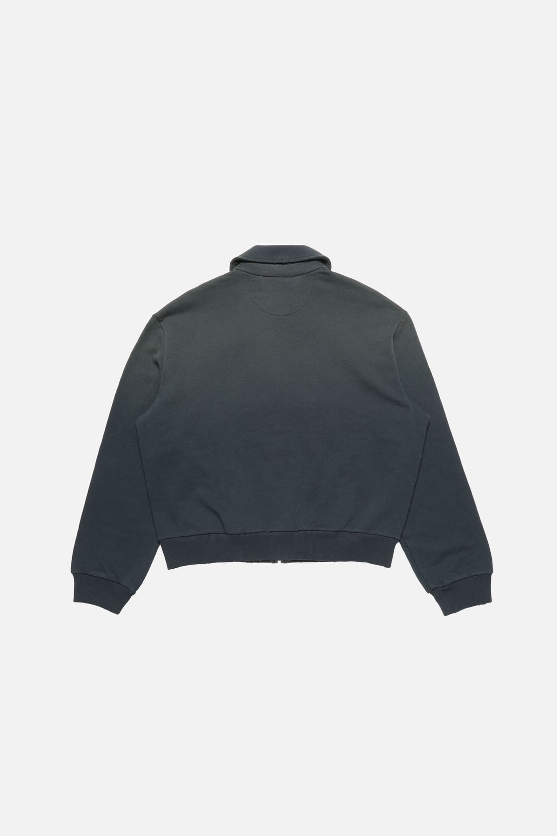 Cardigan with collar - Faded black