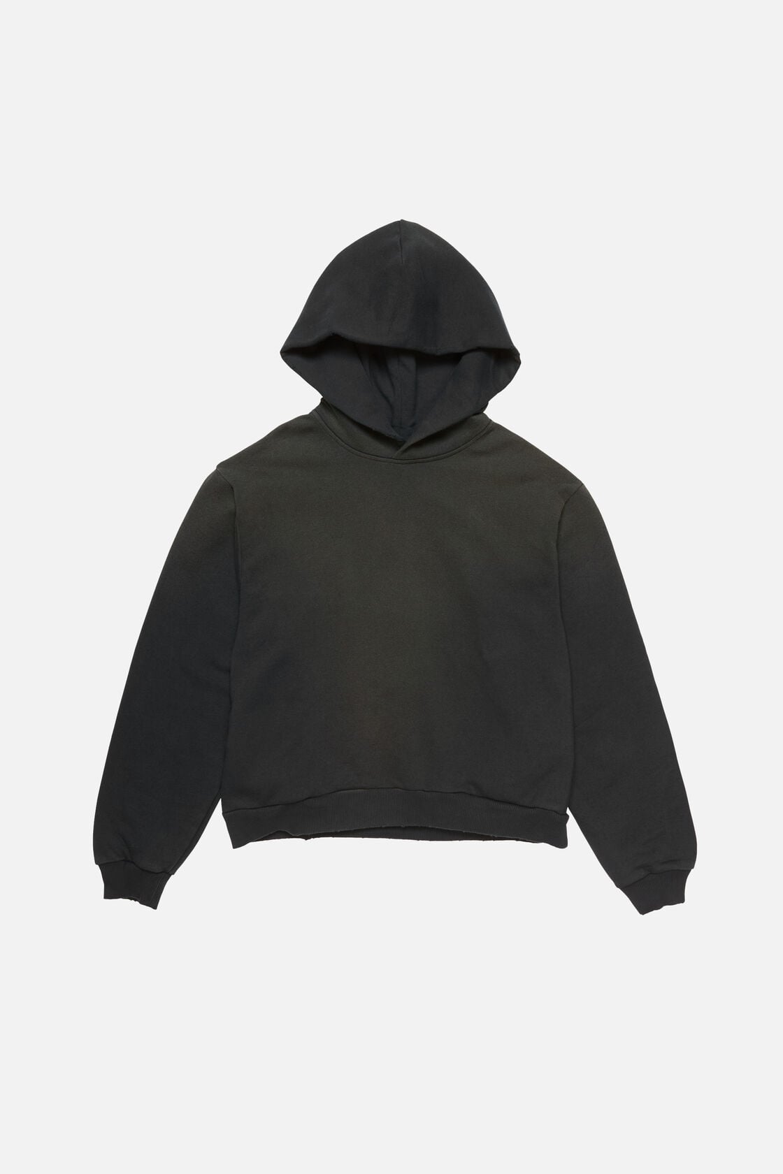 Fleece logo hoodie - Black