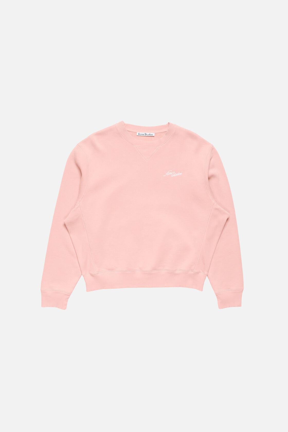 Fleece sweatshirt with logo - Faded pink