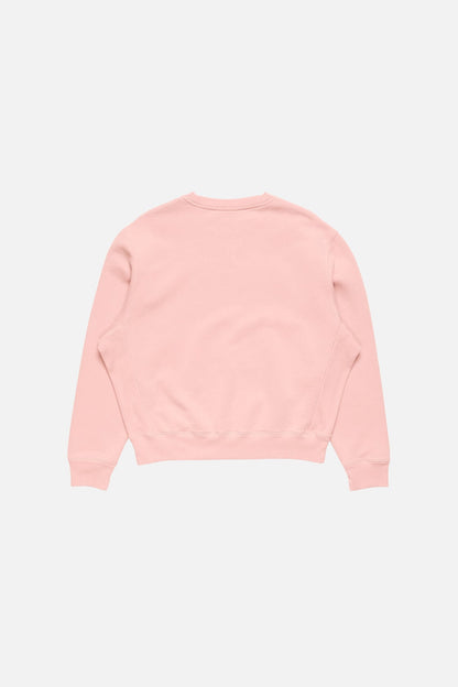 Fleece sweatshirt with logo - Faded pink