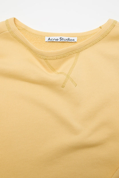 Sprayed logo sweatshirt - Light yellow