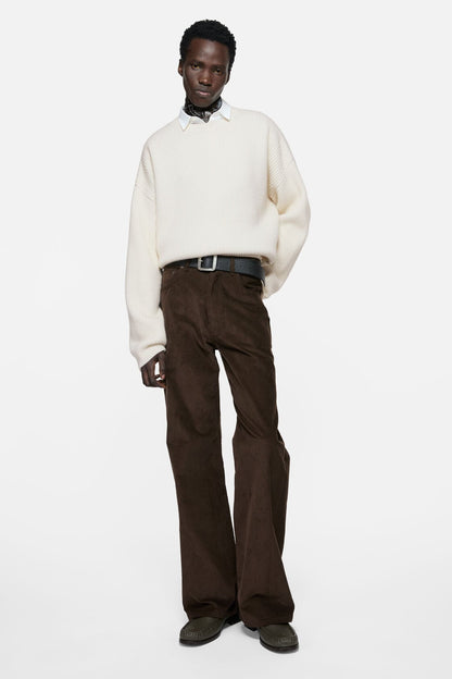 Chunky cashmere sweater - Off white