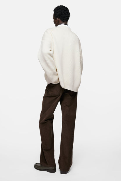 Chunky cashmere sweater - Off white