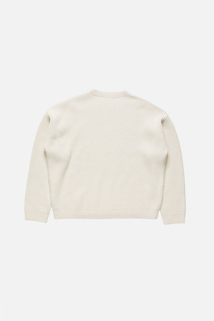 Chunky cashmere sweater - Off white