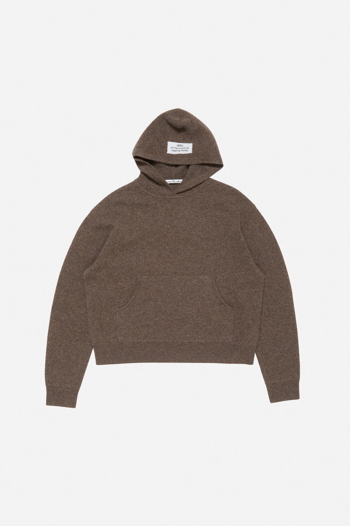 Cashmere hoodie - Walnut brown