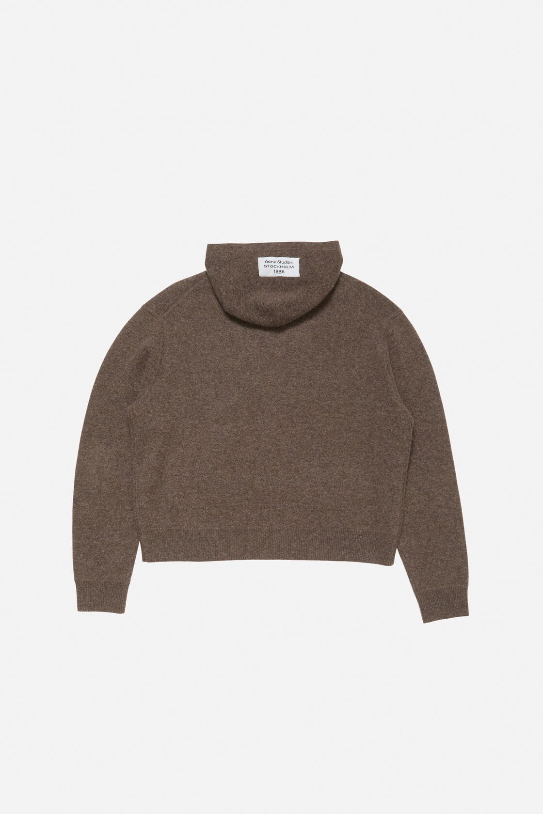 Cashmere hoodie - Walnut brown