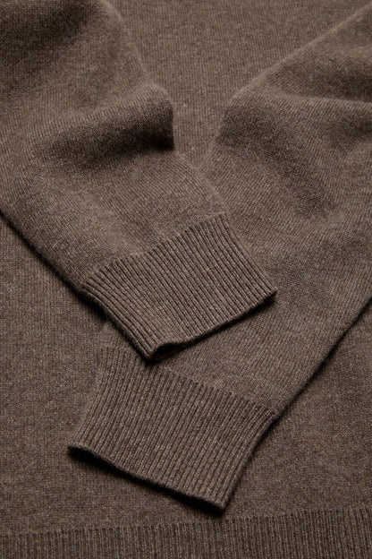 Cashmere sweater - Walnut brown