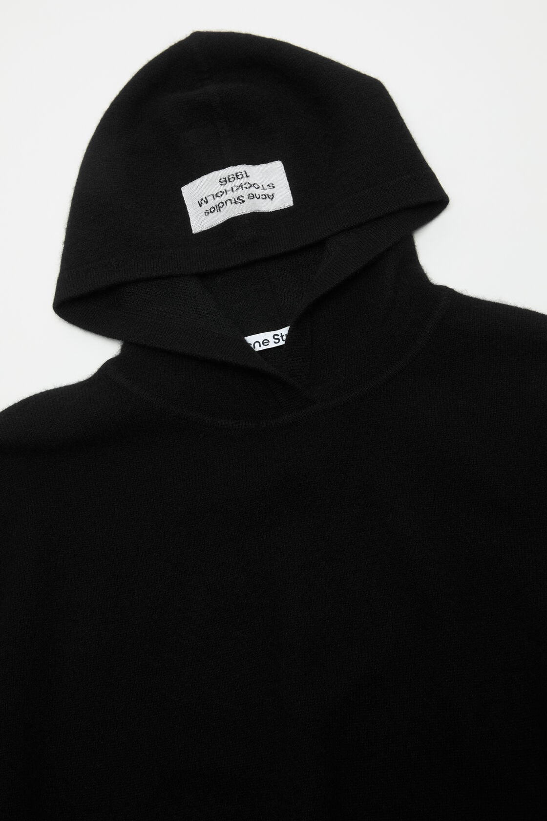 Cashmere hoodie - Black