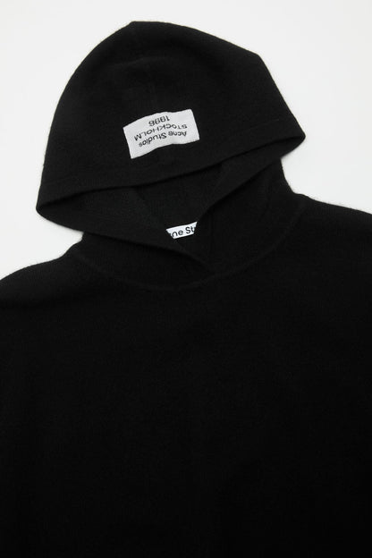 Cashmere hoodie - Black