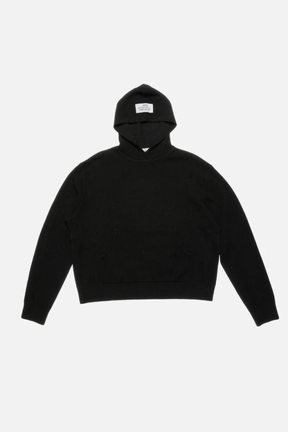 Cashmere hoodie - Black