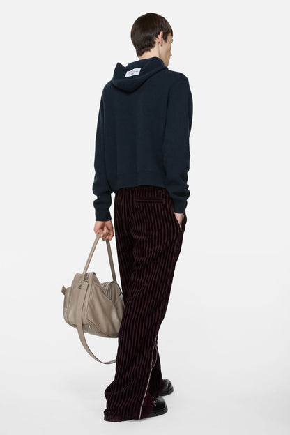 Cashmere hoodie - Ink blue