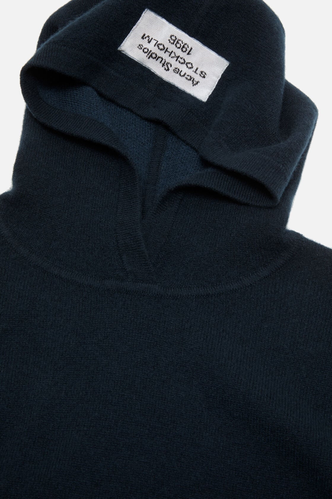 Cashmere hoodie - Ink blue