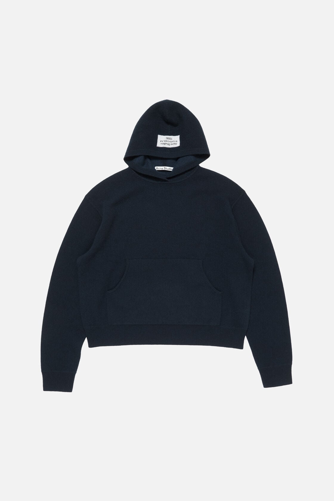 Cashmere hoodie - Ink blue