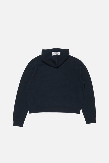 Cashmere hoodie - Ink blue