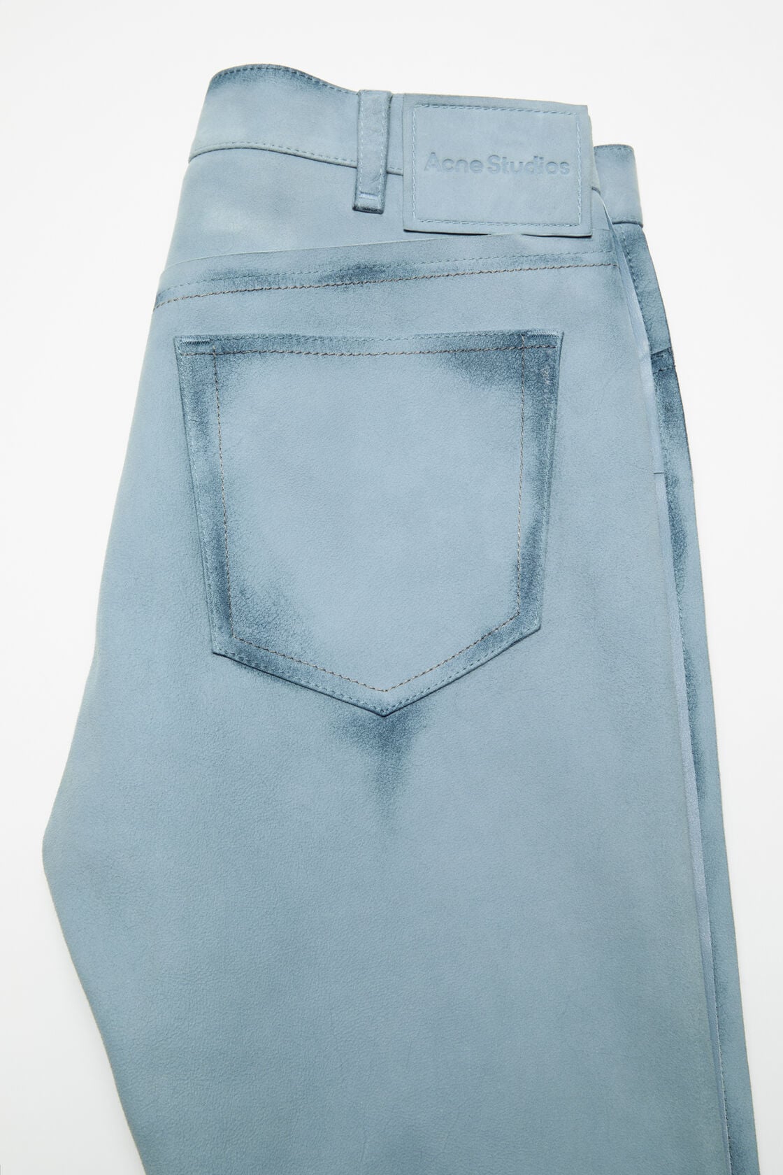 Suede trousers - 1979 - Light blue