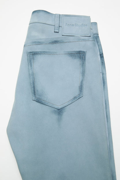 Suede trousers - 1979 - Light blue