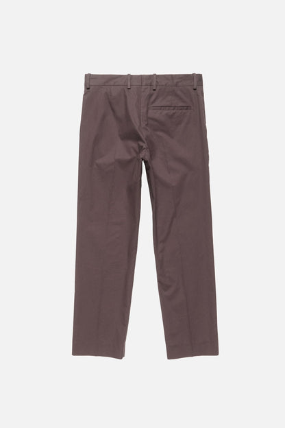 Tailored cotton trousers - Faded purple