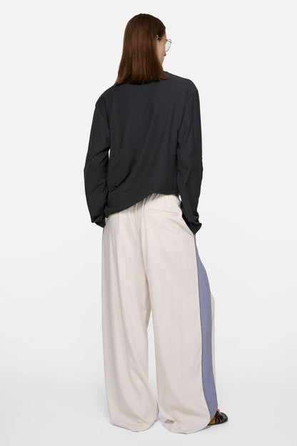 Casual wool trousers - Light taupe