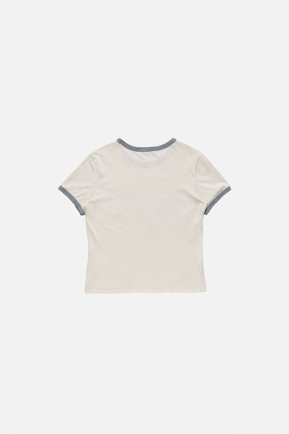 Graphic t-shirt - Off white/grey blue