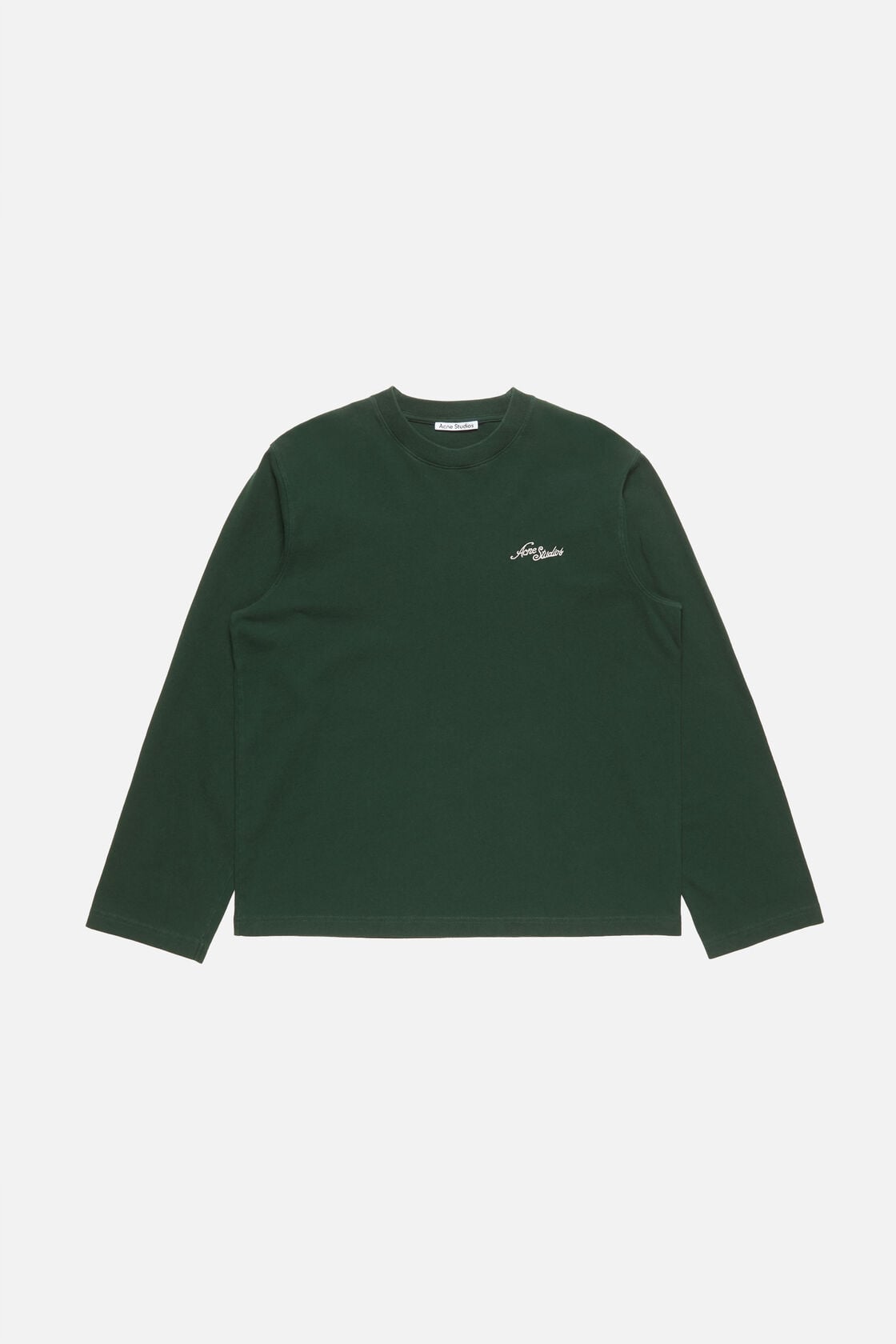 Jersey t-shirt with logo - Dark green
