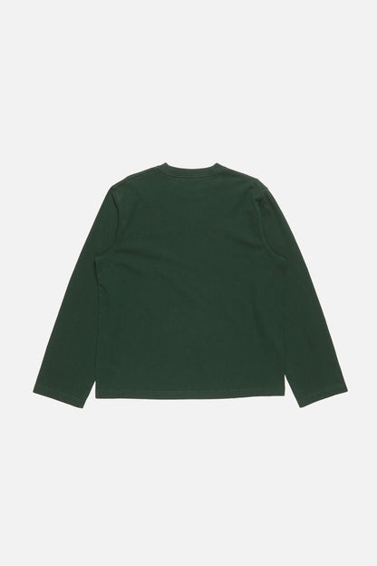 Jersey t-shirt with logo - Dark green