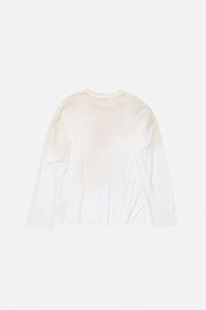 Sprayed 1996 logo t-shirt - Dusty white