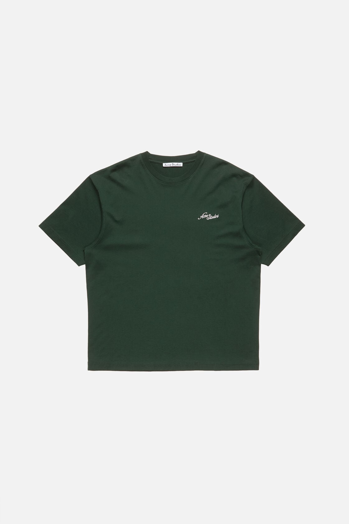 Jersey t-shirt with logo - Dark green