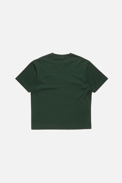 Jersey t-shirt with logo - Dark green