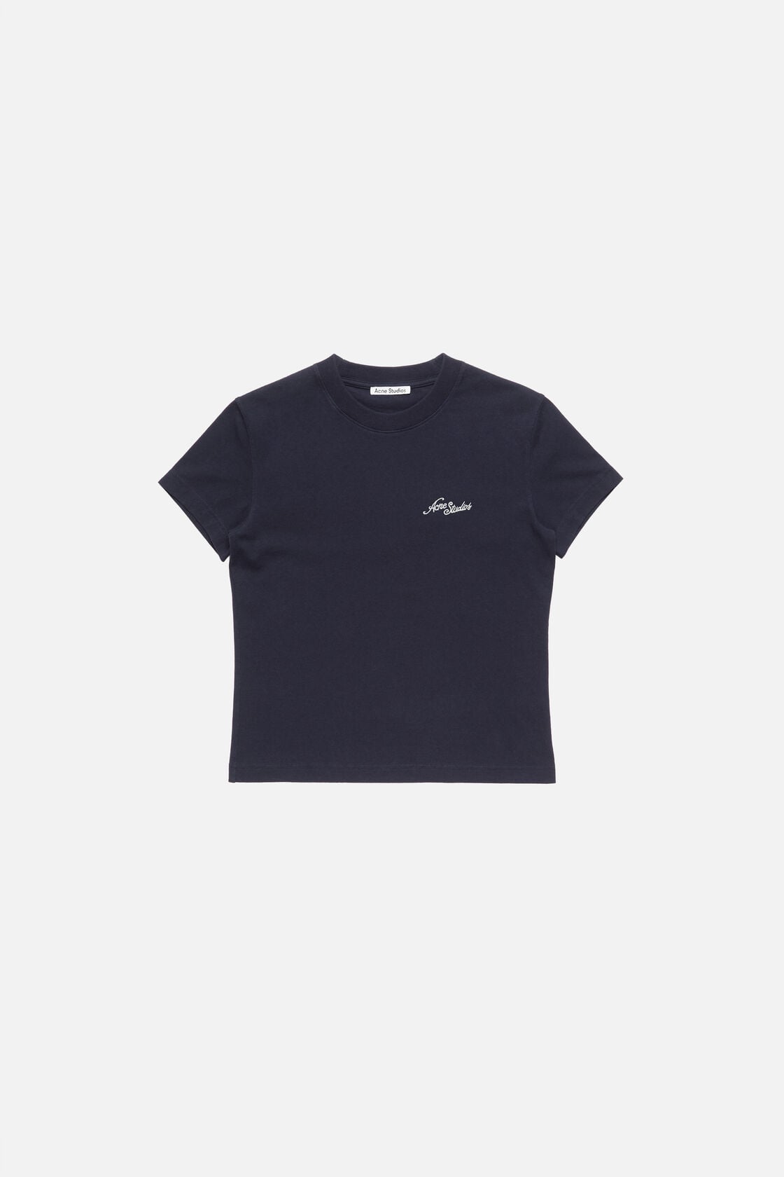 Jersey t-shirt with logo - Dark navy