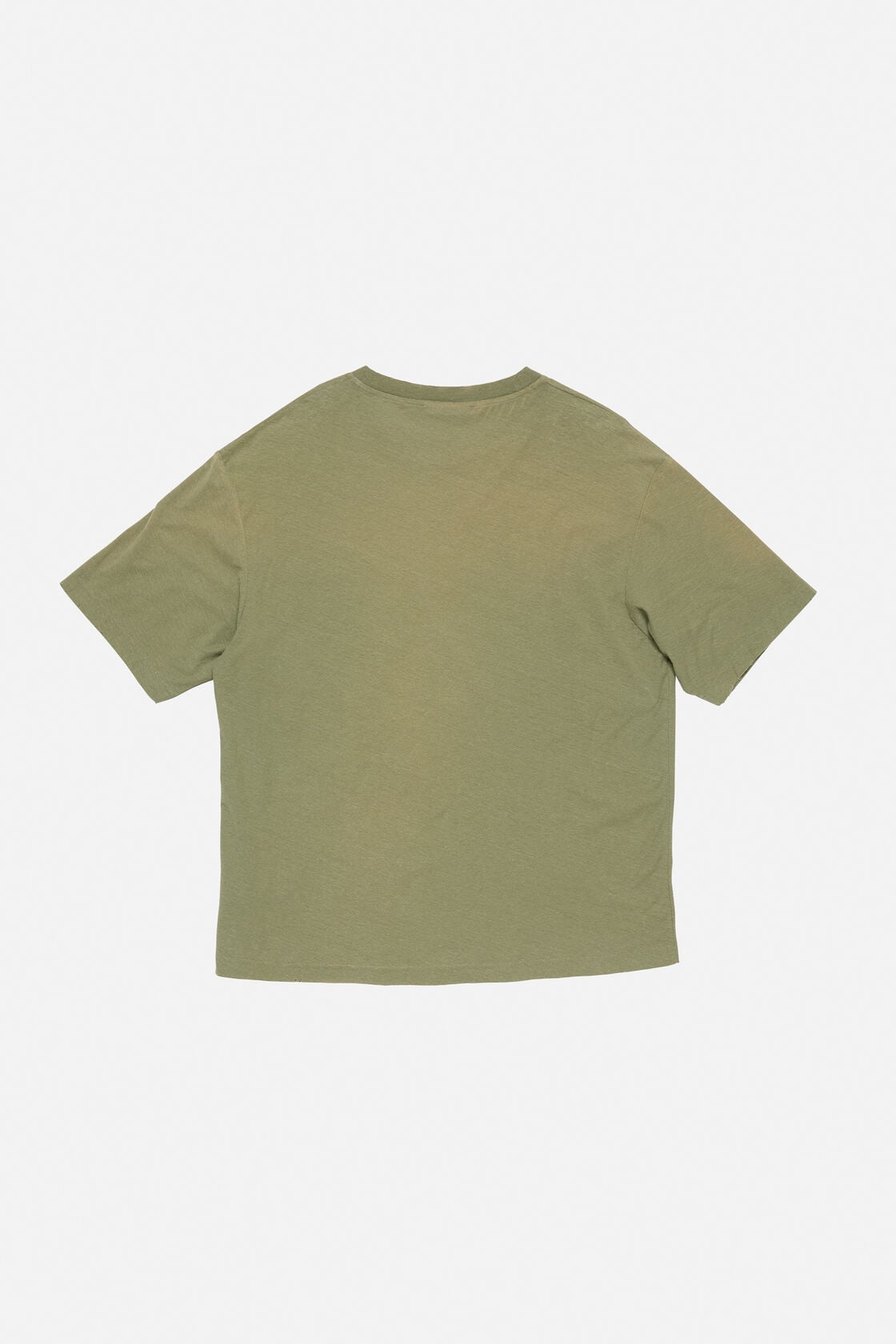 Sprayed logo t-shirt - Olive green