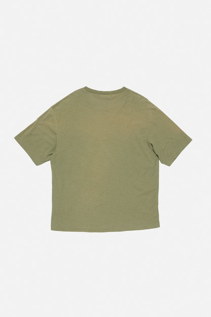 Sprayed logo t-shirt - Olive green